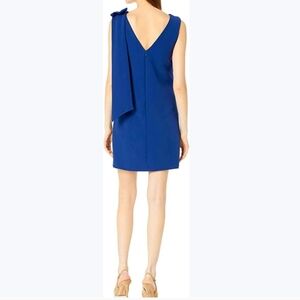 Donna Morgan Sleeveless Bow Dress - Navy - 2